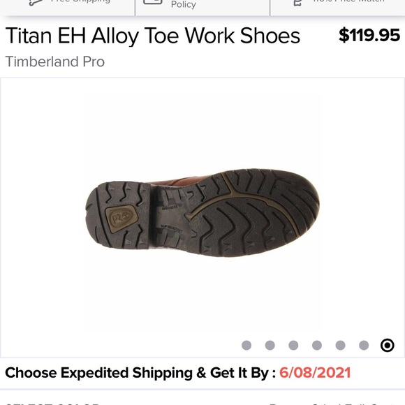 Timberland steel toe boot main image 6